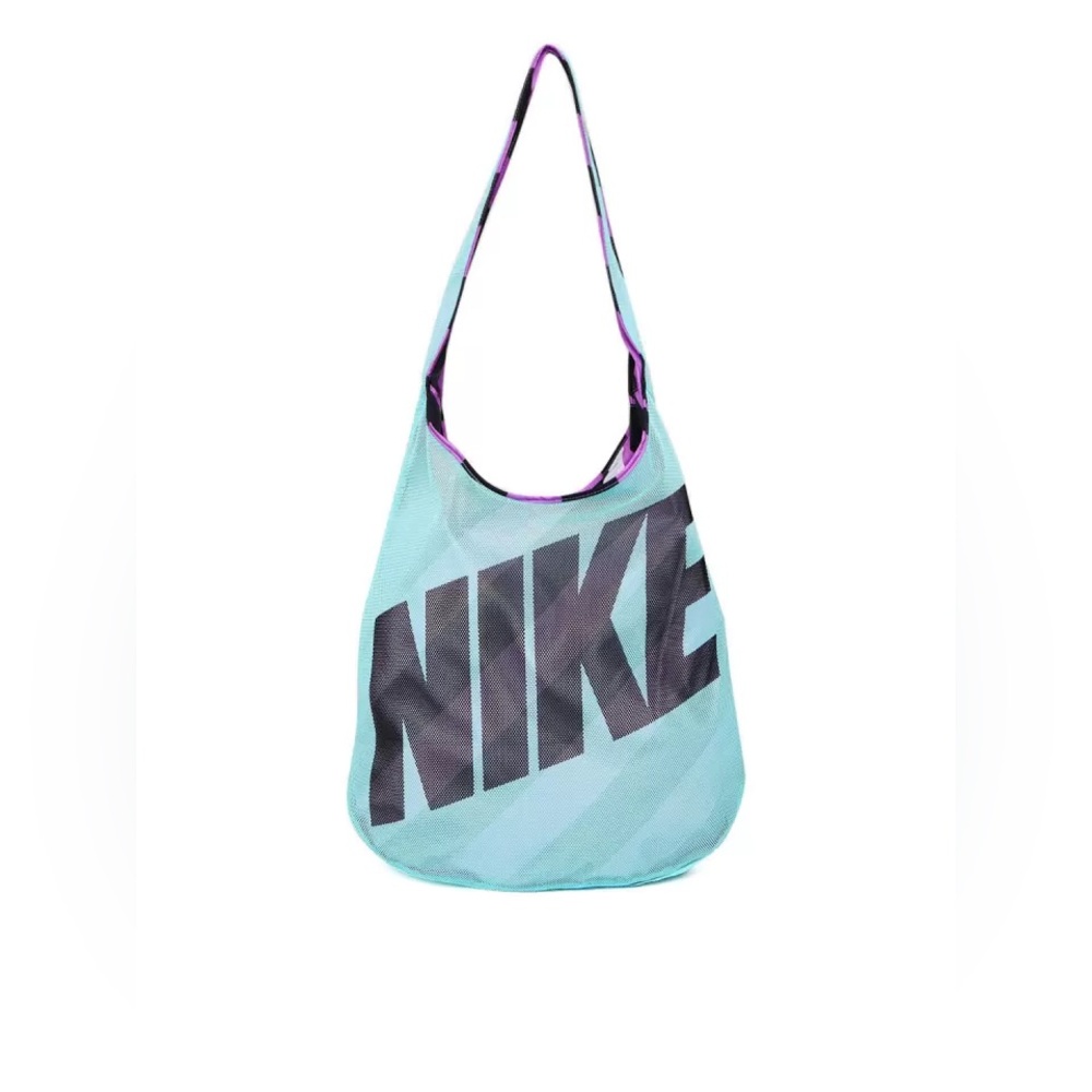 Nike Blue and Black Shoulder Bag Sporty Design